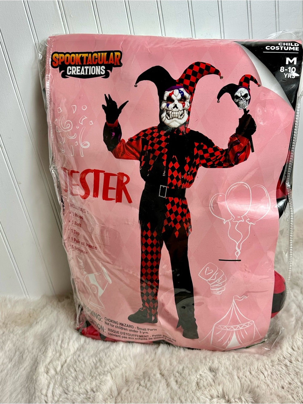 Spooktacular Creations JESTER Costume  Youth 8-10 years
